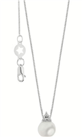 Collier Comete Femme MOMENTI PERLE in Or blanc Perla GLP 632
